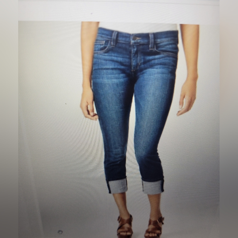 Joe’s Lexington Mid Rise Cropped Straight Leg Capri Women’s‎ Jeans 27